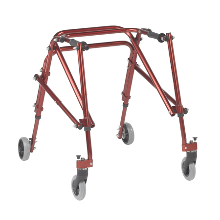 INSPIRED BY DRIVE Nimbo 2G Lightweight Posterior Walker, Medium, Castle Red ka3200-2gcr